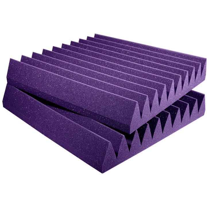Auralex charcoal Studiofoam acoustic wedge panels